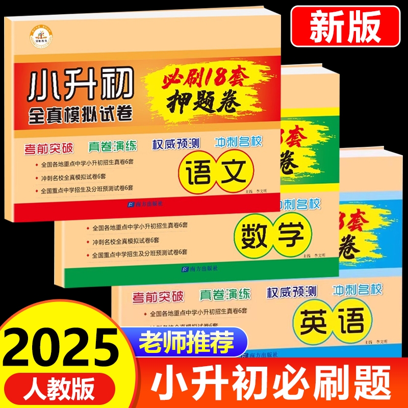2024小升初必刷题全真模拟人教版
