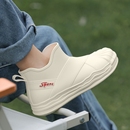 年少女工作雨靴防水胶鞋 喆星低帮雨鞋 韩版 水鞋 防滑 女短筒学生时尚