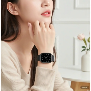 新升级超薄S10蓝牙运动手环智能手表多功能健康监测NFC灵动岛成人手表