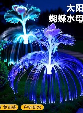 太阳能LED光纤灯户外防水装饰灯