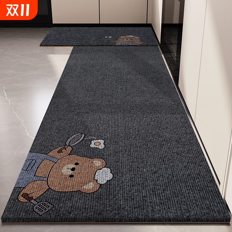 厨房简约耐脏专用防滑防油吸水垫