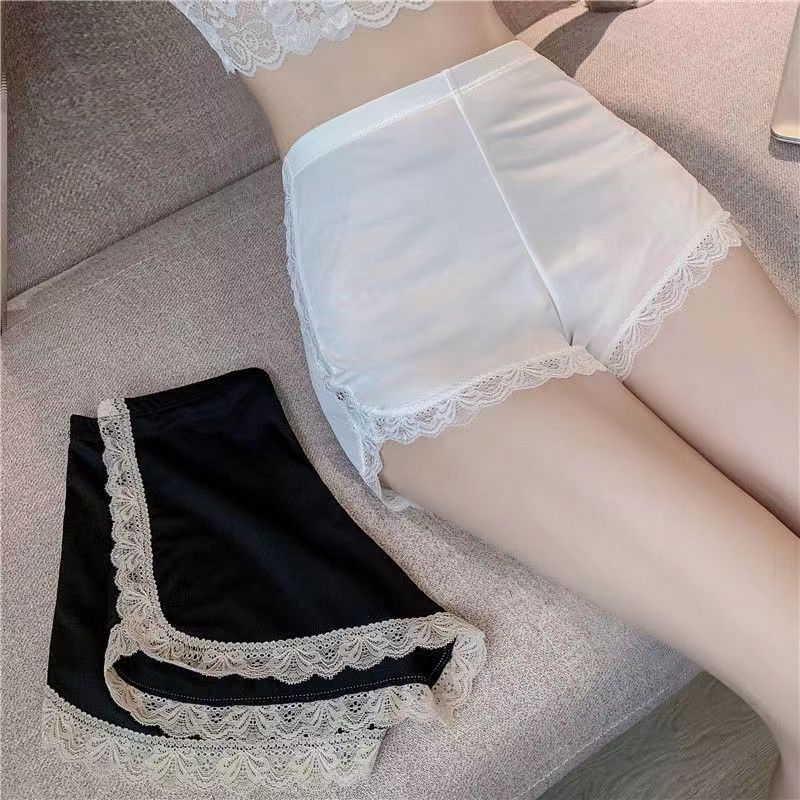 安全裤女士防走光性感纯欲蕾丝平角夏季薄款打底裤可外穿卷边内搭