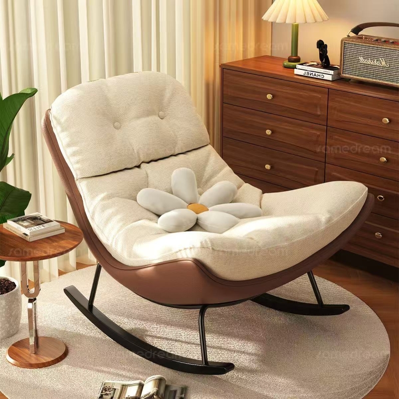 摇椅大人躺椅阳台家用休闲客厅懒人摇摇椅轻奢单人沙发椅子实用