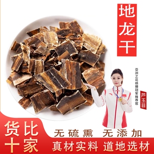 广西地龙中药材官方旗舰店全开干地龙片地龙粉广地龙蚯蚓干地龙干