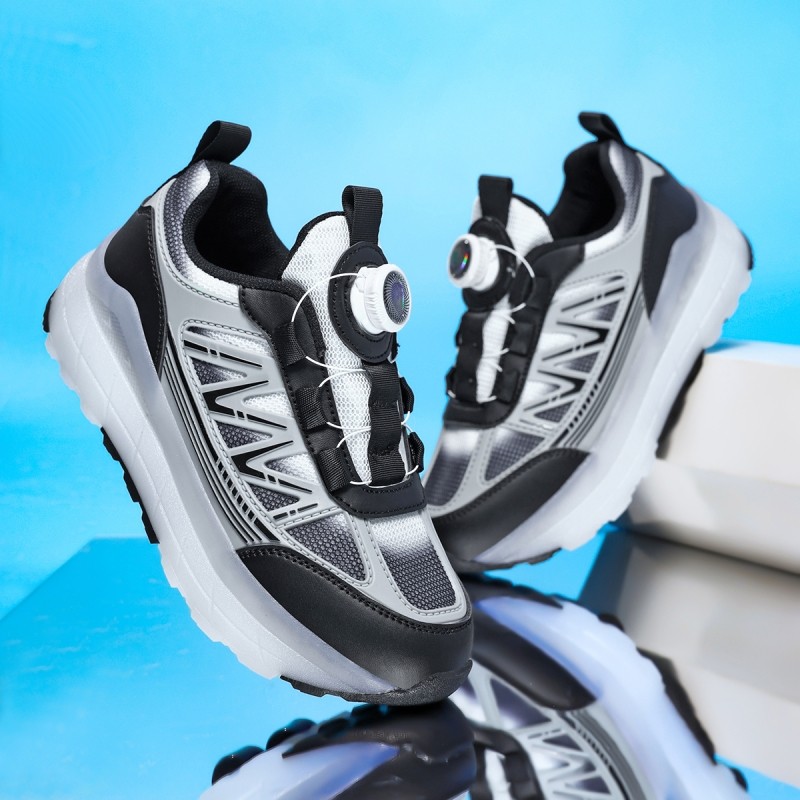 迪森途新款女童透气男童可拆卸轮滑鞋双用儿童男孩四轮溜冰鞋