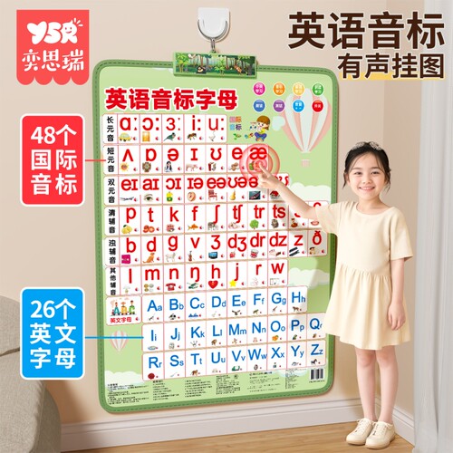 26字母表有声挂图|超2.1万次加购