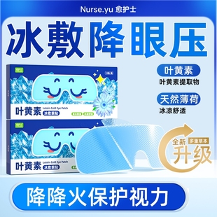 冷敷眼贴冰敷眼罩叶黄素缓解眼睛疲劳消肿专用睡眠护眼压神器冰凉