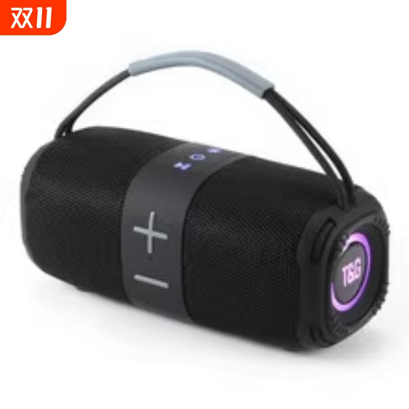 新款无线蓝牙音箱户外便携式跨境TWS礼品手提低音炮音响
