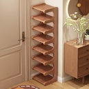 鞋 柜楠竹结实角落 架小窄门口家用入户多层简易架子收纳神器用鞋