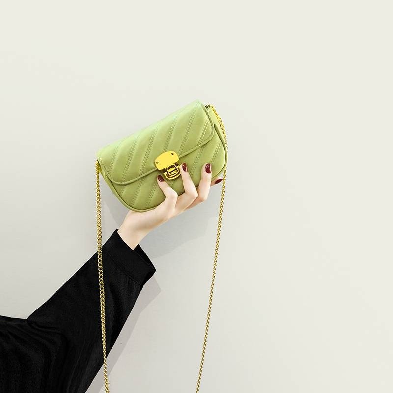 爱马女仕流行链条小包包女新款潮夏季高级感质感小众斜挎包小方包
