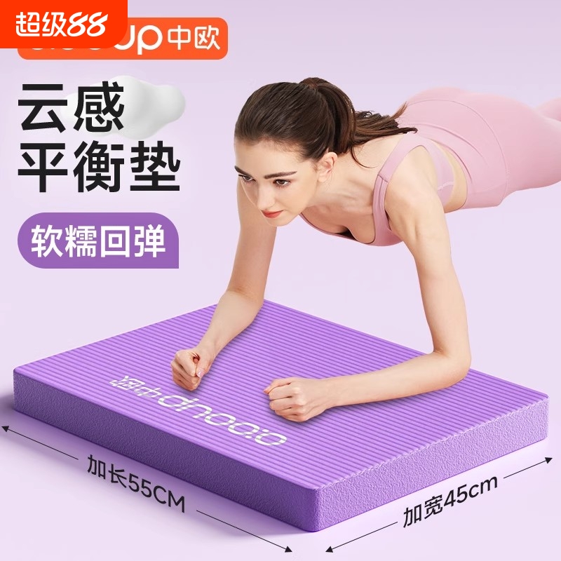 平衡垫平板支撑训练|千人加购