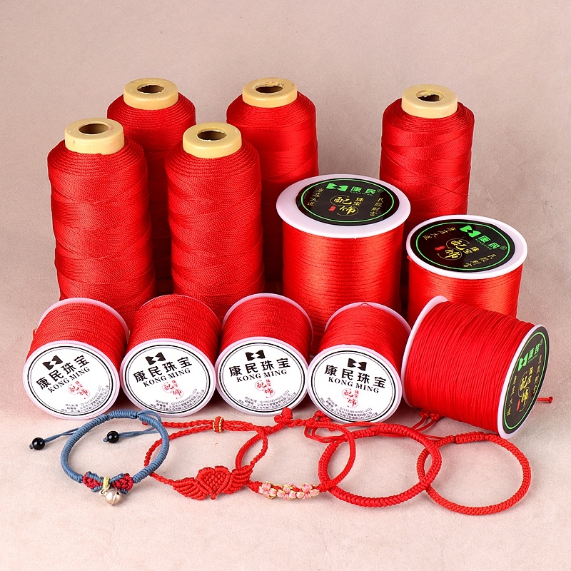 红绳编织红线手工DIY编织绳