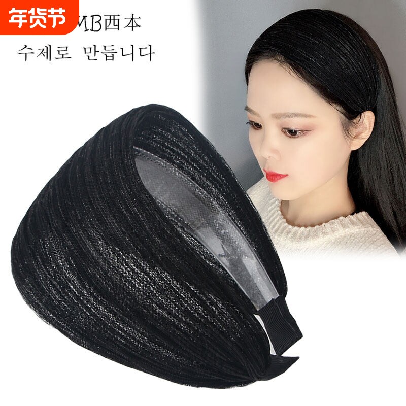 防滑宽边发箍 韩版透气百搭头箍 可遮白发发带