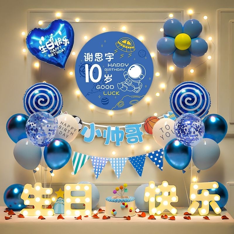 ins生日海报名字儿童周岁生日派对装饰成人礼背景墙庆生场景布置,节庆用品/礼品,气球,淘宝优惠券,粉丝福利购,淘宝优惠卷