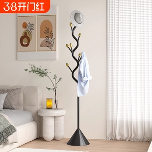 挂衣架落地卧室家用衣服挂架床边放衣服神器意式轻奢高级感衣帽架