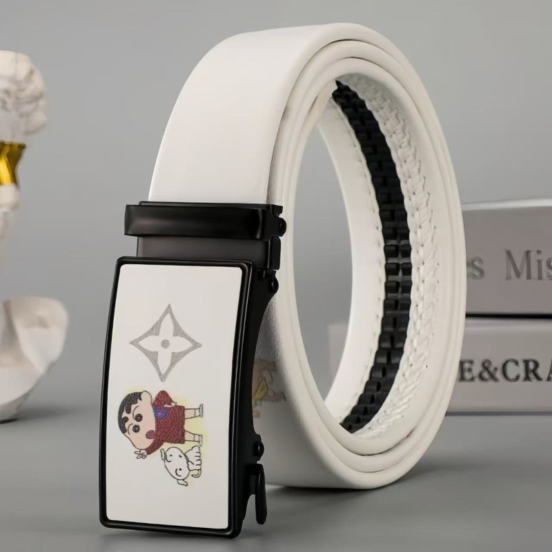 男士新款真皮带腰带时尚高档牛皮裤带休闲商务潮流裤带礼物送朋友