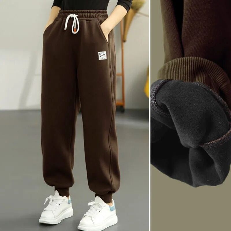 女童裤子冬季女孩2024新款中大童外穿休闲卫裤春秋加绒儿童运动裤,童装/婴儿装/亲子装,裤子,淘宝优惠券,粉丝福利购,淘宝优惠卷