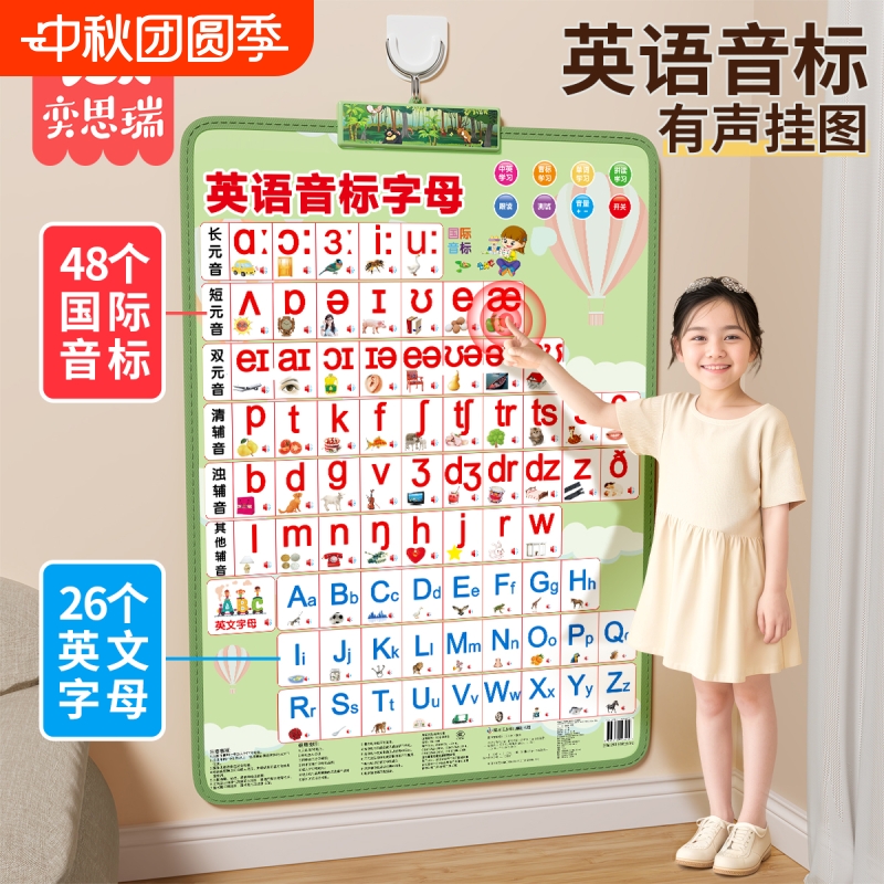 26字母表有声挂图|超2.1万次加购