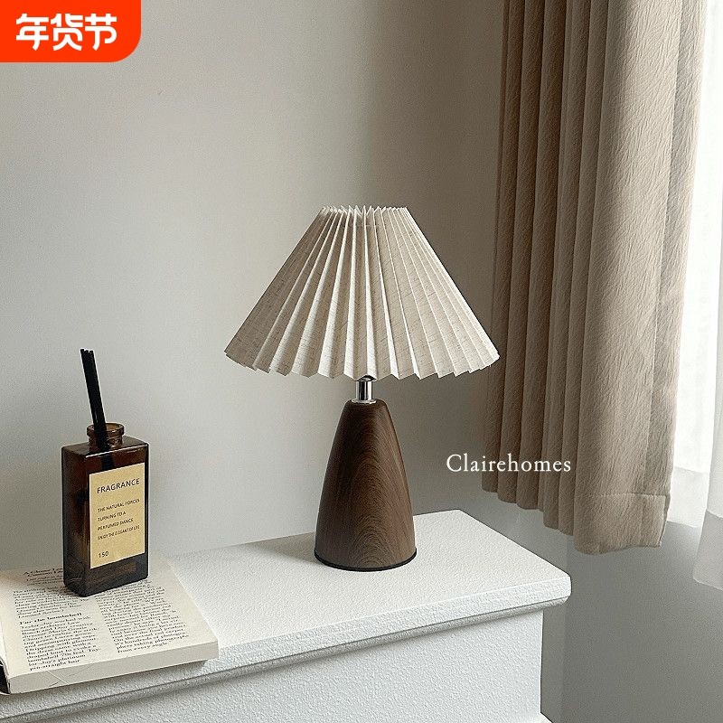 复古中古风温馨浪漫法式田园风卧室床头碎花台灯ins氛围灯客厅,家装灯饰光源,装饰台灯,淘宝优惠券,粉丝福利购,淘宝优惠卷