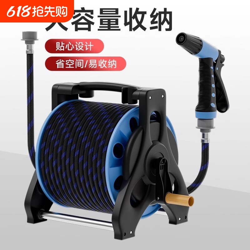 新升级多功能喷枪洗车管防爆抗老化防缠绕快接卡扣浇花洗车喷枪