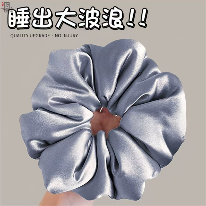 真丝枕头发圈大肠女睡眠高级感