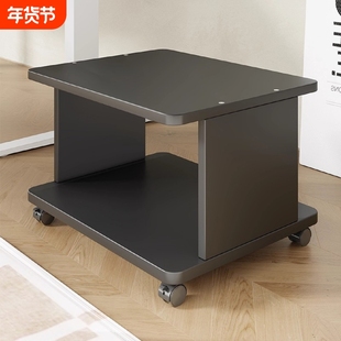 打印机置物架家用专用架办公室落地可移动放置柜带轮万向轮收纳