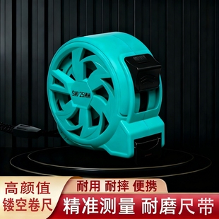 卷尺5米钢卷尺3米尺盒尺10圈尺高精度加厚加硬尺子正品 防水不锈钢
