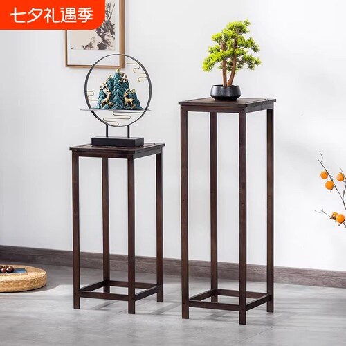 楠竹材质称重稳固花台置物花架子