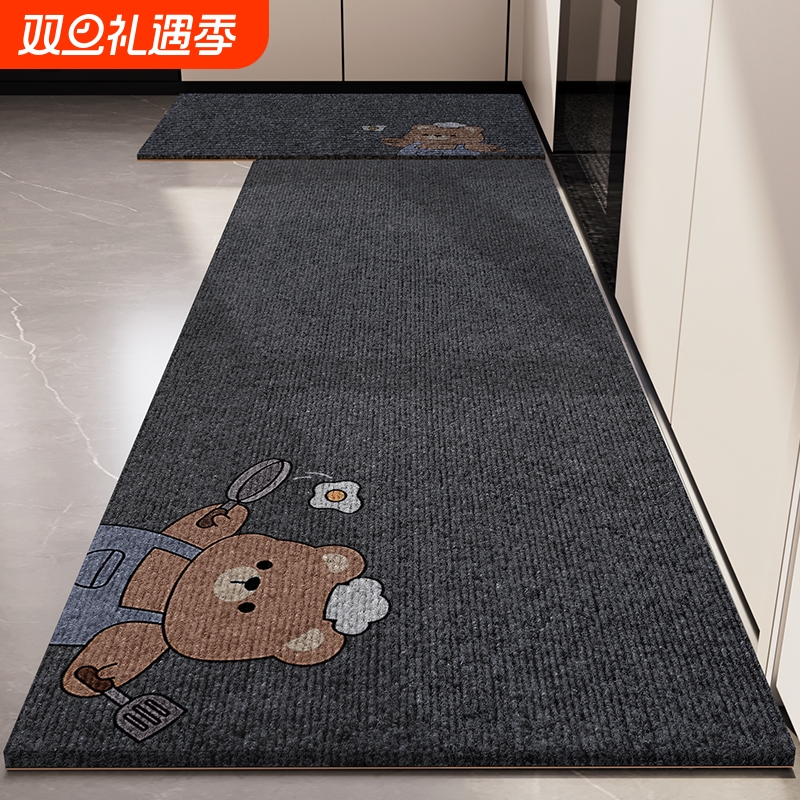 厨房简约耐脏专用防滑防油吸水垫