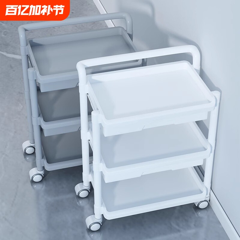 小推车美容院专用小气泡仪器治疗车医用火罐置物架纹绣手推工具车