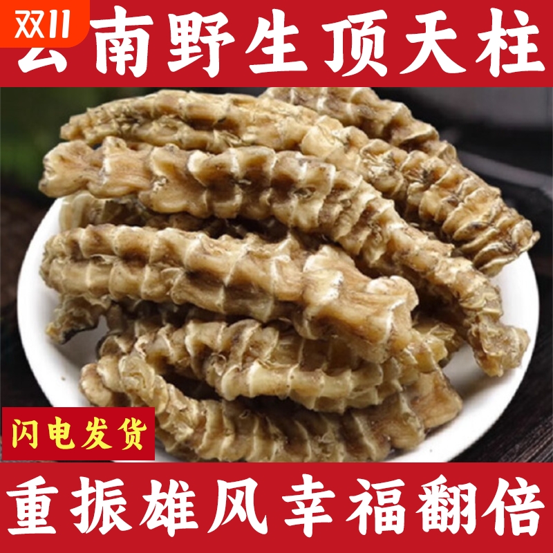 云南虫草参地参干中药材新鲜干货精选大条新货泡酒地蚕草石蚕地笋