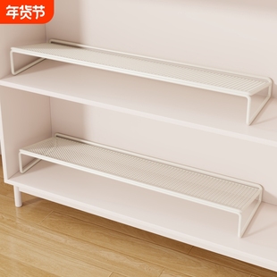 鞋柜分层架柜内分隔层鞋托省空间收纳神器多层隔板鞋架卧室显示器