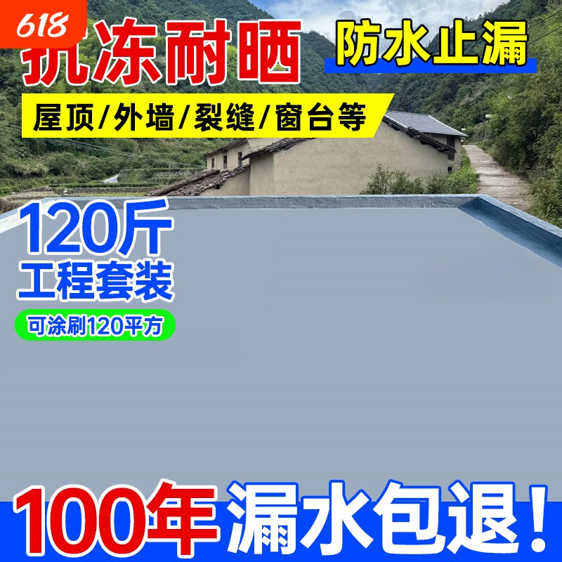 防水补漏材料房顶渗水防水涂料楼顶补漏王防漏防水胶屋顶白色缝隙