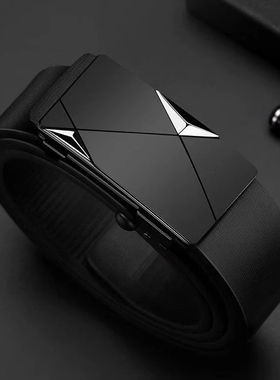 皮带男高级感带男士无牙自动商务百搭休闲牛裤腰裤青年新款腰男款