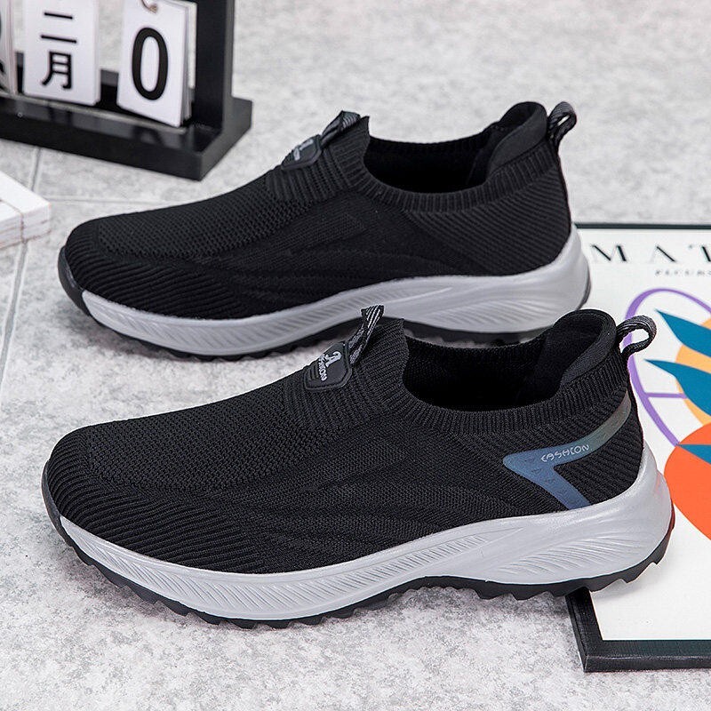 老人鞋女防滑软底妈妈鞋春夏季透气网面运动鞋中老年健步鞋爸爸鞋