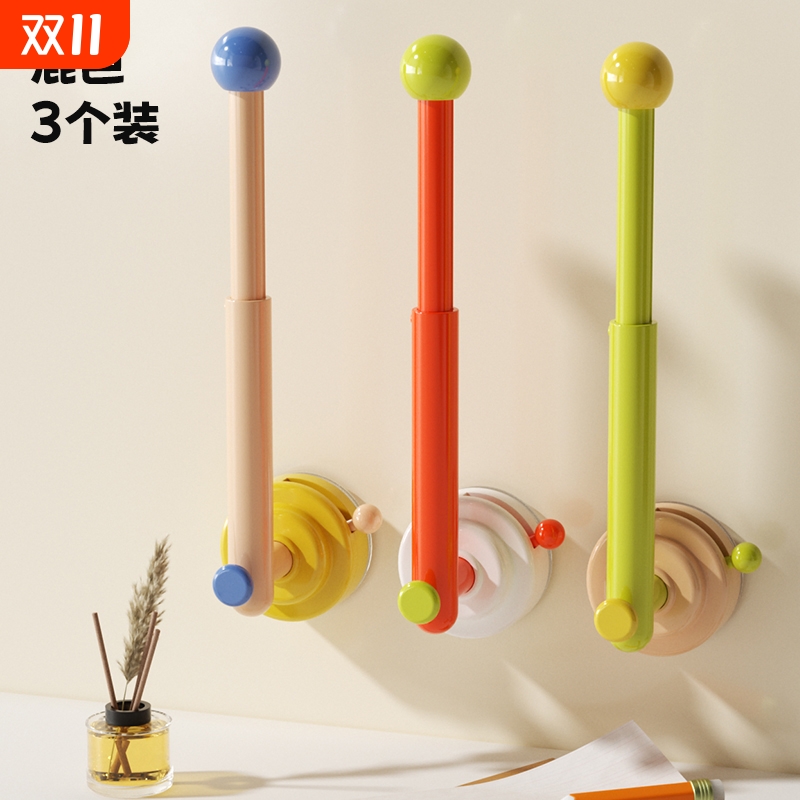 吸盘发圈收纳架无痕卫生间发箍发饰夹皮筋头绳挂钩免打孔饰品收纳