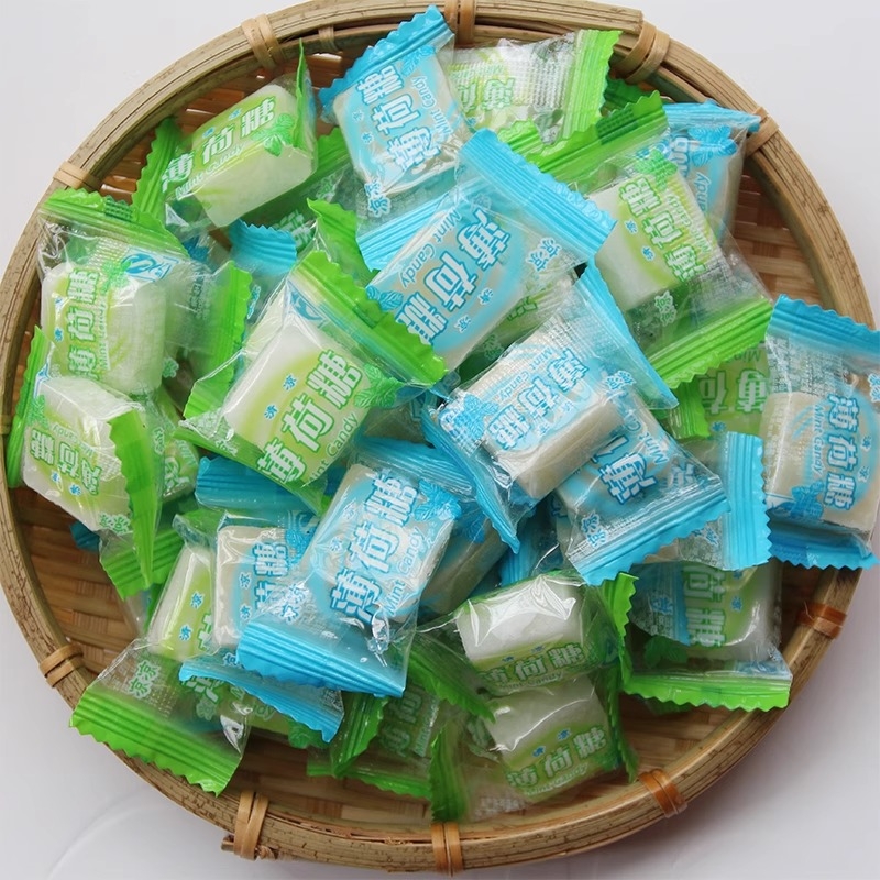 四川特产传统老式薄荷糖清凉糖润喉提神怀旧零食薄荷味