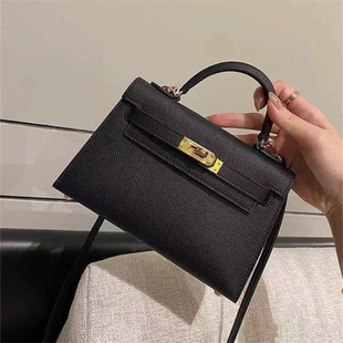 手掌纹二代凯莉包真皮迷你斜挎小包包爱马女士夏新款单肩包手提包
