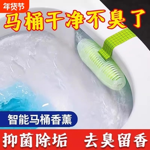 马桶洁厕挂篮马桶抑菌防臭浓香型卫生间除垢消毒专用悬挂式洁厕宝