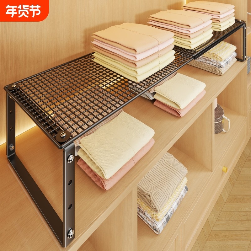 衣柜分层架家用可伸缩衣服隔板鞋柜卧室柜内分层可调节叠加衣服架,收纳整理,整理架/置物架/收纳架,淘宝优惠券,粉丝福利购,淘宝优惠卷