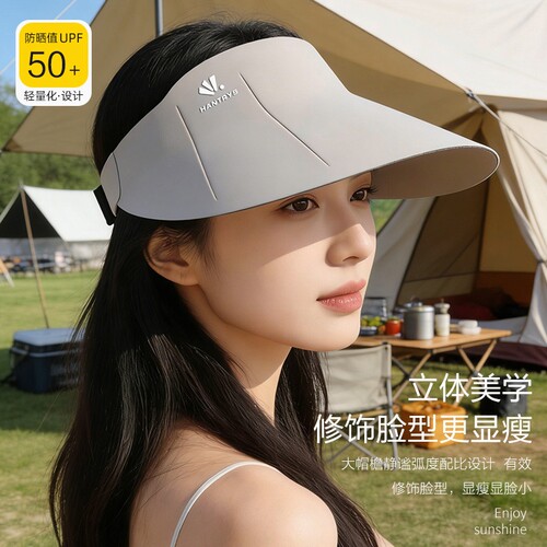 焦下防晒帽女防紫外线遮阳帽