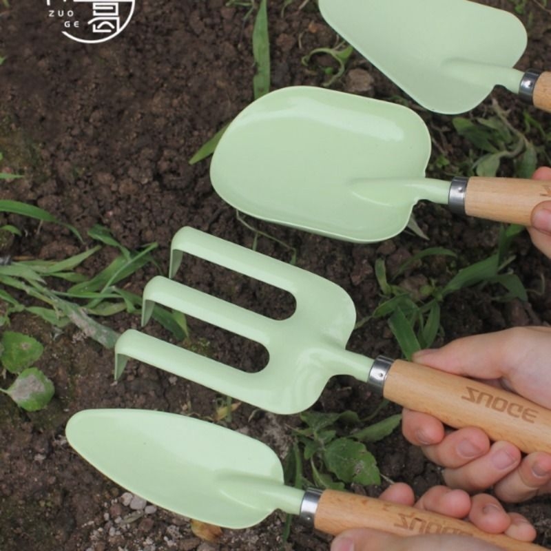 种植工具幼儿园户外园艺儿童挖土玩沙铲子海边沙滩玩具挖沙小铁锹