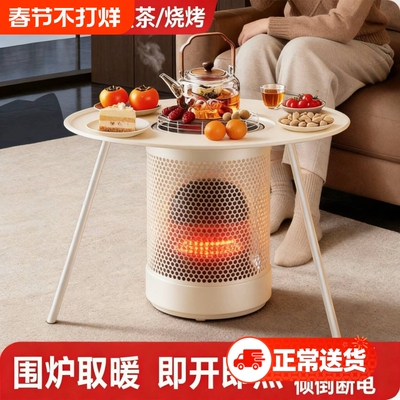 林边围炉煮茶取暖器电暖炉