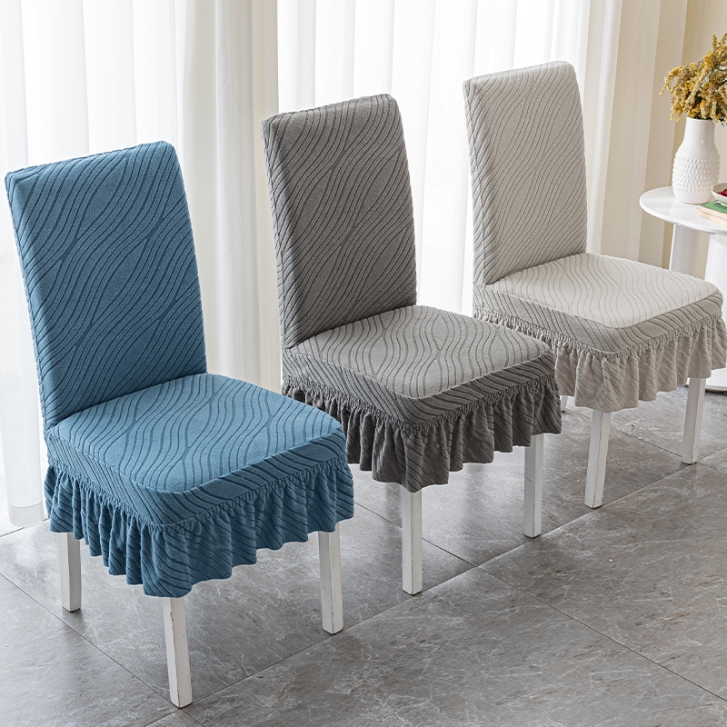 新款通用加厚餐桌椅子套罩凳子套罩椅垫子套装靠背一体座椅套椅背