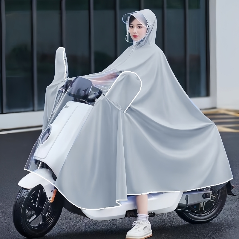 电动车雨衣男女款摩托电瓶车专用加厚加大双人长款全身防暴雨雨披
