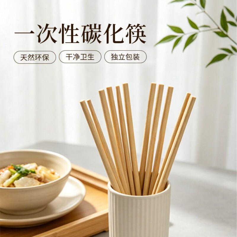 康家祥经济实惠外卖打包竹筷图片