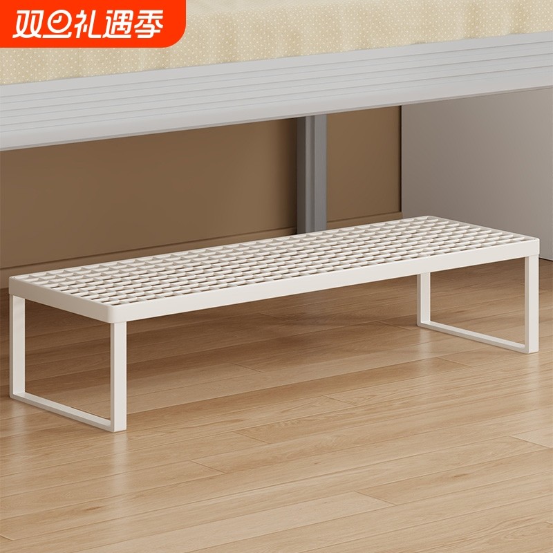 宿舍床下分层鞋架鞋托架小型鞋柜鞋子收纳架寝室置物架免安装