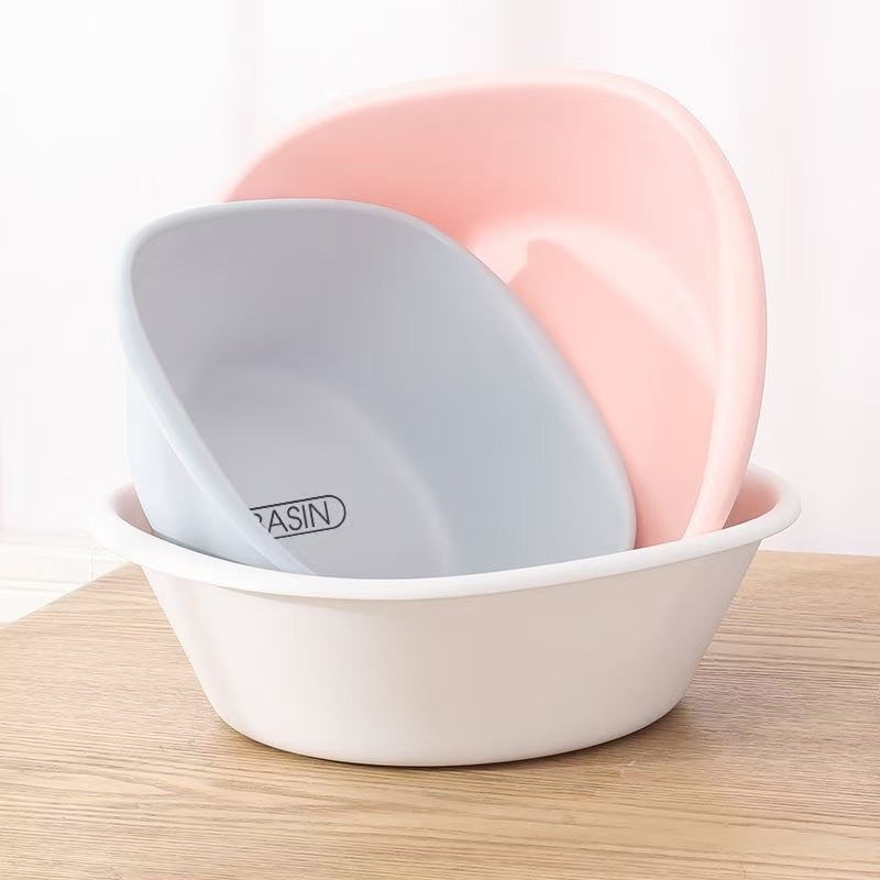 学生宿舍卫生间洗脸盆洗衣盆厨房洗菜盆简约方形盆家用洗脚盆