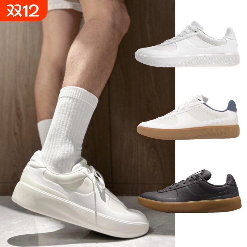 cityverse低帮白色运动休闲鞋