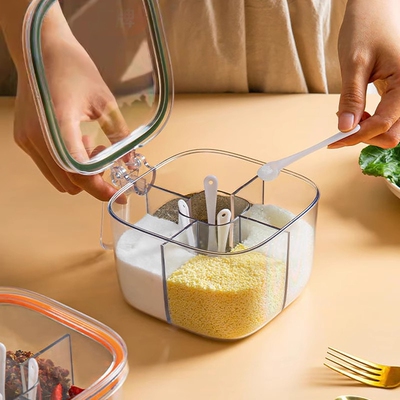 调料盒厨房家用密封防潮罐盐罐